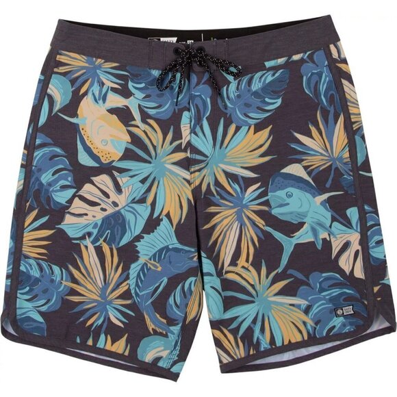 Salty Crew Men’s Breaker BoardShorts Black Size 38 - Picture 2 of 3